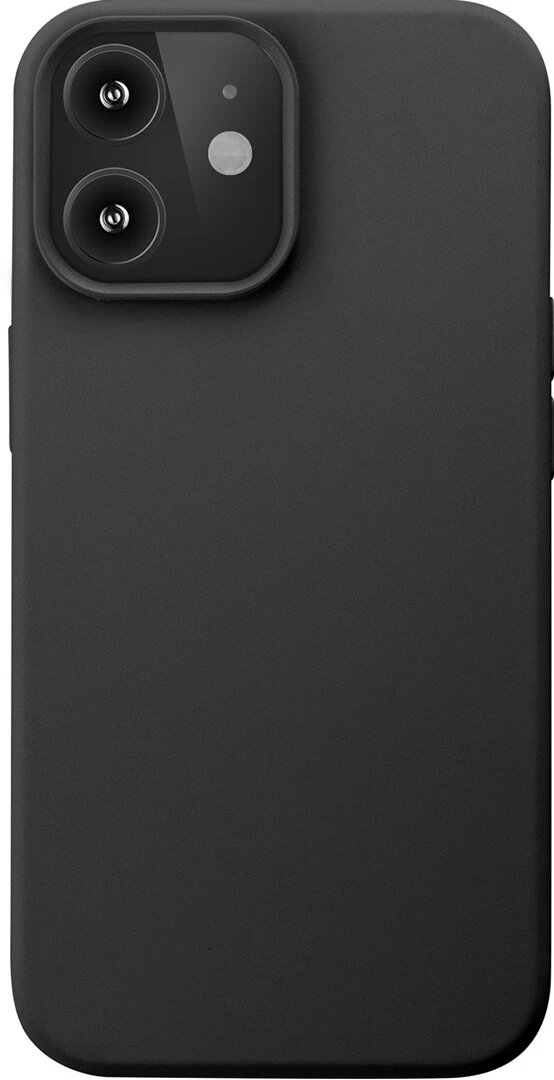 Mjukt siliconeskal MagSafe Apple iPhone 12 Mini – Svart