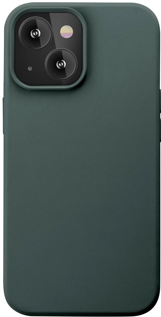 Mjukt siliconeskal MagSafe Apple iPhone 13 – Grön