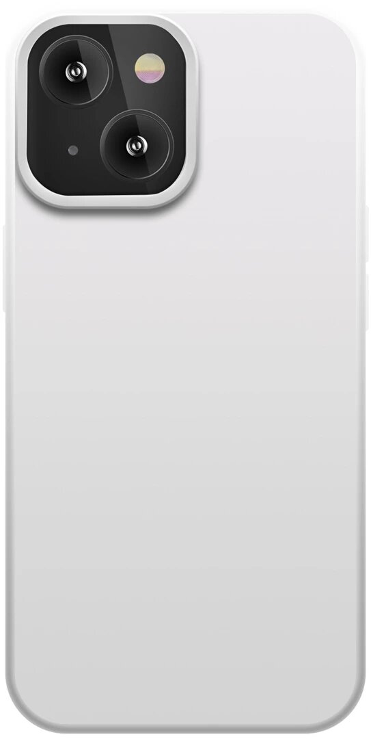 Mjukt siliconeskal MagSafe Apple iPhone 13 Mini – Vit