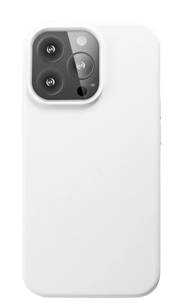 Mjukt siliconeskal MagSafe Apple iPhone 13 Pro – Vit