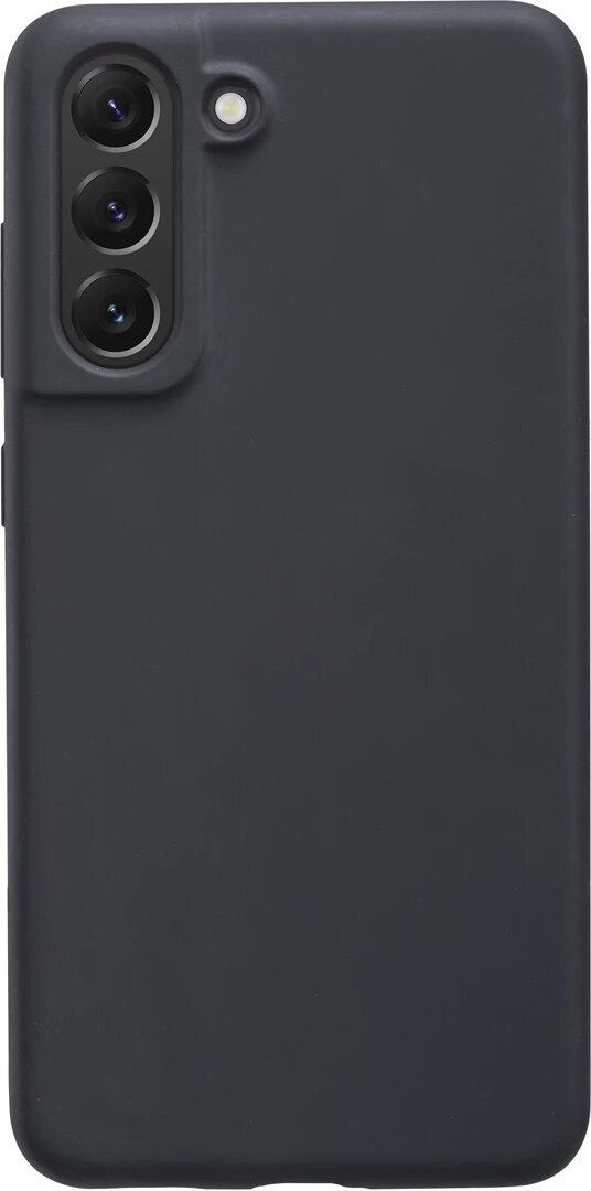 Mjukt siliconeskal MagSafe Samsung Galaxy S21FE – Svart