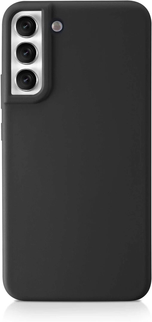 Mjukt siliconeskal MagSafe Samsung Galaxy S22 – Svart