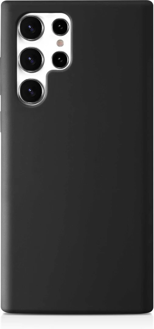 Mjukt siliconeskal MagSafe Samsung Galaxy S22 Ultra – Svart