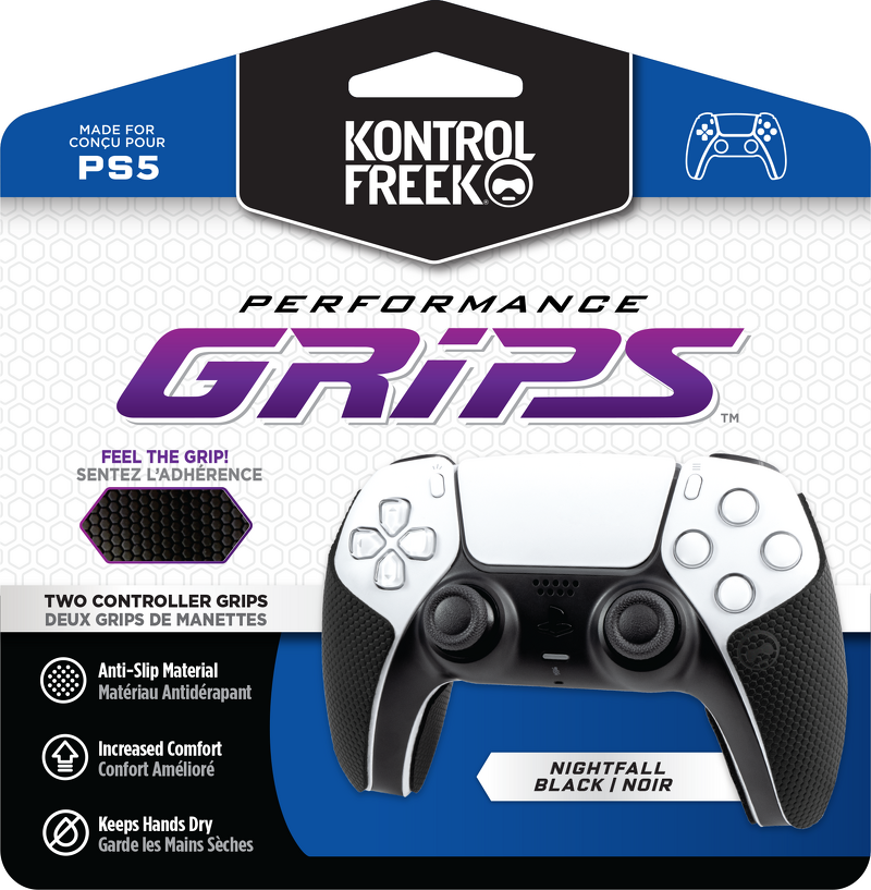Product Image for KontrolFreek Performance Grips (Black) - PS5