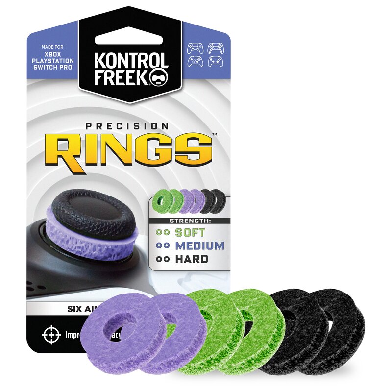 KontrolFreek Precision Rings Mixed 6-Pack