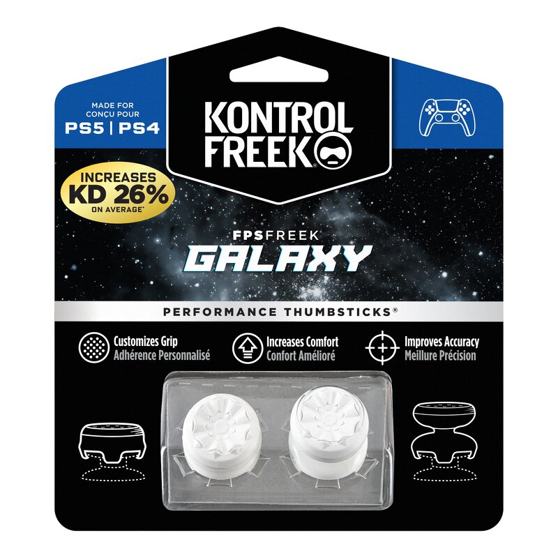 KontrolFreek FPS Freek Galaxy (WHITE) – PS5/PS4