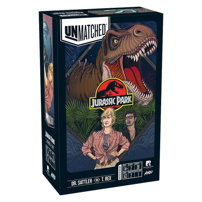 Unmatched: Jurassic Park - Dr. Sattler vs. T-Rex (Eng)