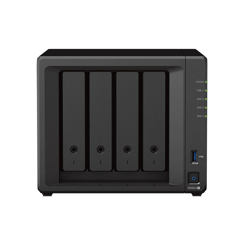 Synology DiskStation DS923+ - 4 fack / 2.6Ghz 2-Core / 4GB DDR4