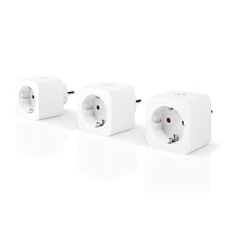 Nedis SmartLife Smart Plug | 16A / White – 3pack