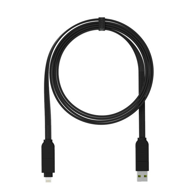 InCharge X Max / 100W / USB-C/Lightni/M.USB /1 /5m /black