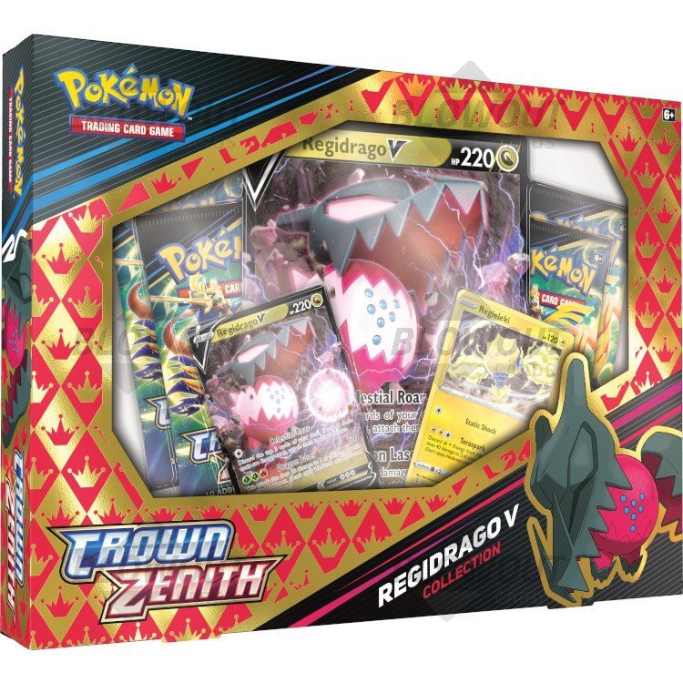 The Pokemon Company Pokemon Crown Zenith: Regidrago V Box