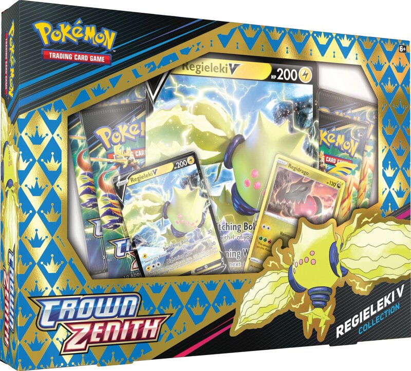 The Pokemon Company Pokemon Crown Zenith: Regieleki V Box