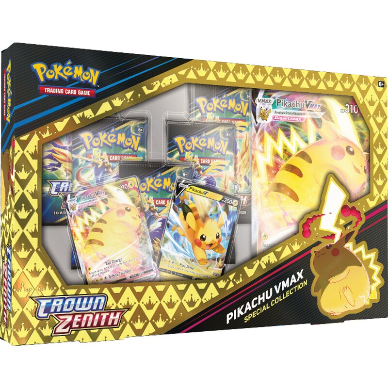 Pokemon Crown Zenith: Pikachu VMAX Special Collection