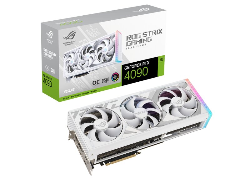 ASUS ROG Strix GeForce RTX 4090 24GB OC Edition – White