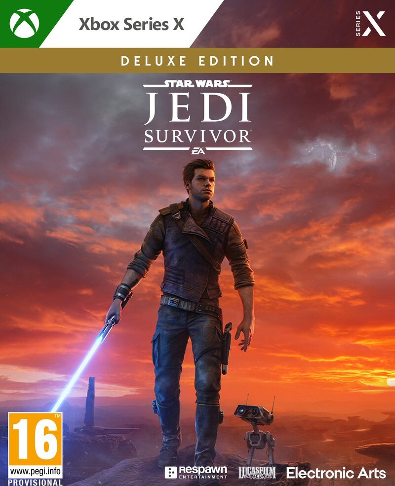 Läs mer om Star Wars Jedi Survivor Deluxe Edition (XBSX)