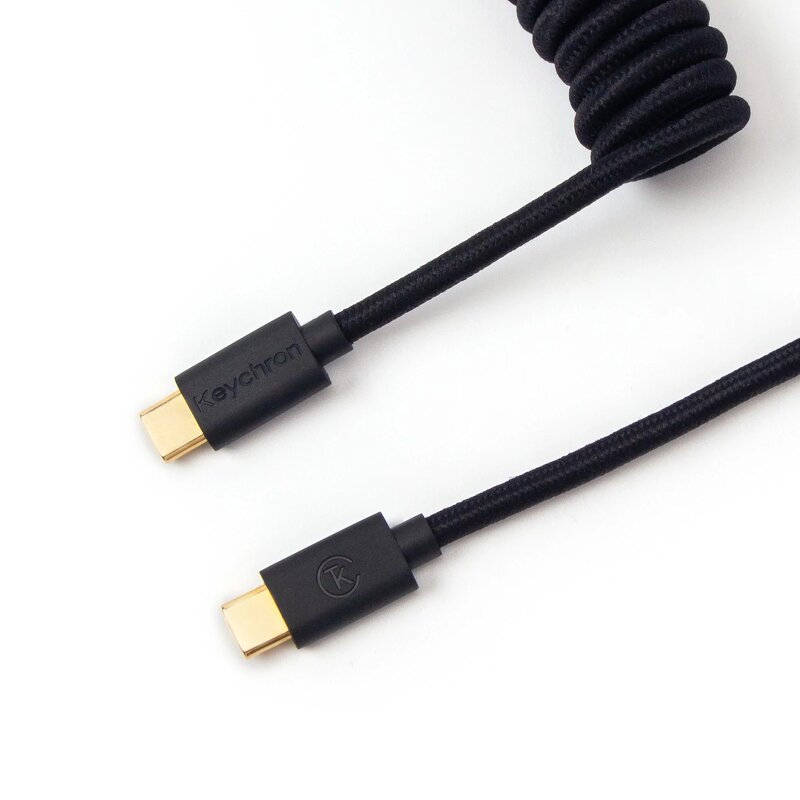 Keychron Coiled Aviator Cable Black