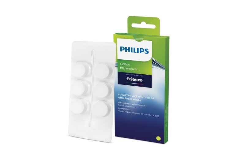 Philips Tabletter som avlägsnar kaffeolja