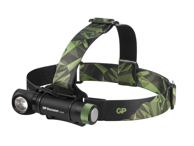 Product Image for GP Discovery pannlampa, CHR35 600 lumen laddningsbar