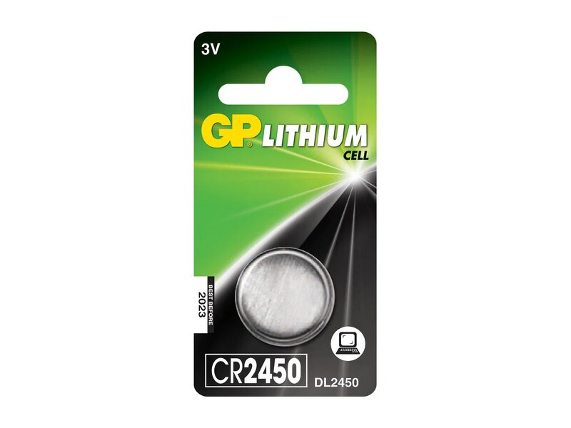 Läs mer om GP Knappcellsbatteri CR 2450 Lithium (3V)