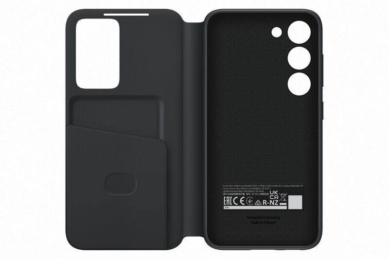 Samsung Galaxy S23 Smart View Wallet Case – Black