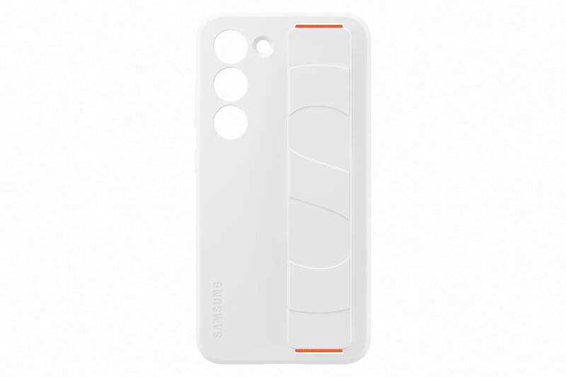Samsung Galaxy S23 Silicone Grip Case – White
