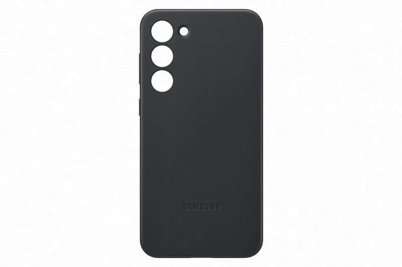 Samsung Galaxy S23 Plus Leather Case - Black