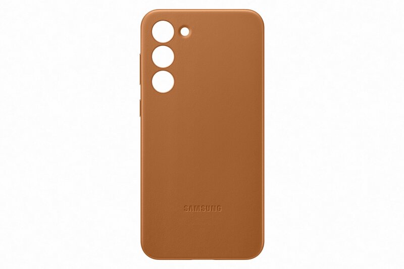 Samsung Galaxy S23 Plus Leather Case – Camel