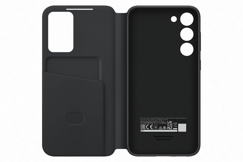 Läs mer om Samsung Galaxy S23 Plus Smart View Wallet Case - Black