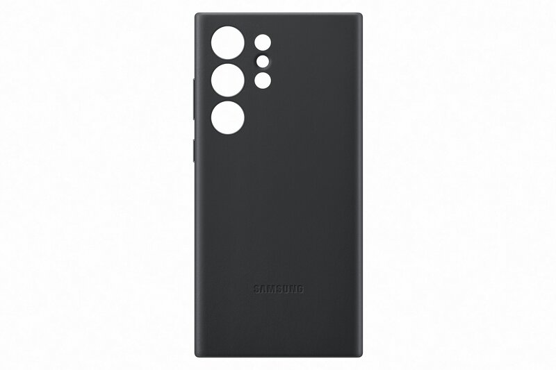 Läs mer om Samsung Galaxy S23 Ultra Leather Case - Black
