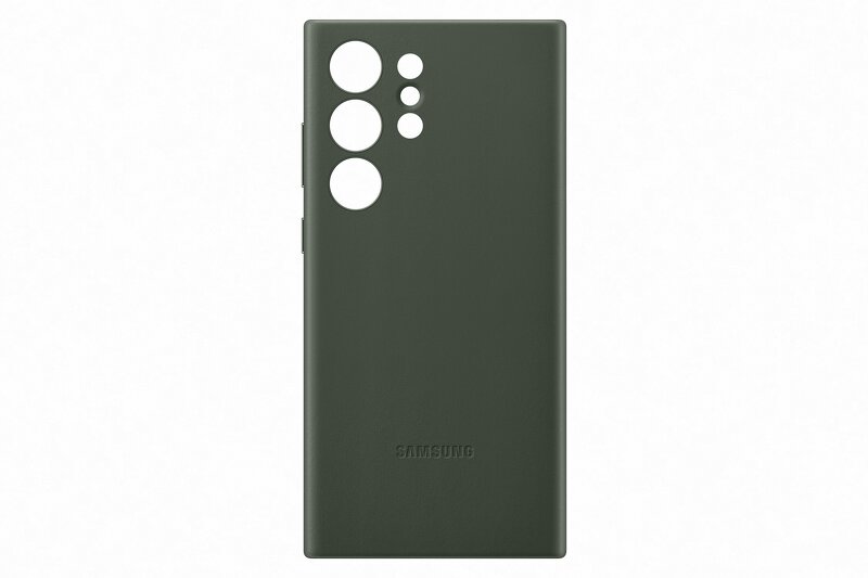 Samsung Galaxy S23 Ultra Leather Case – Green