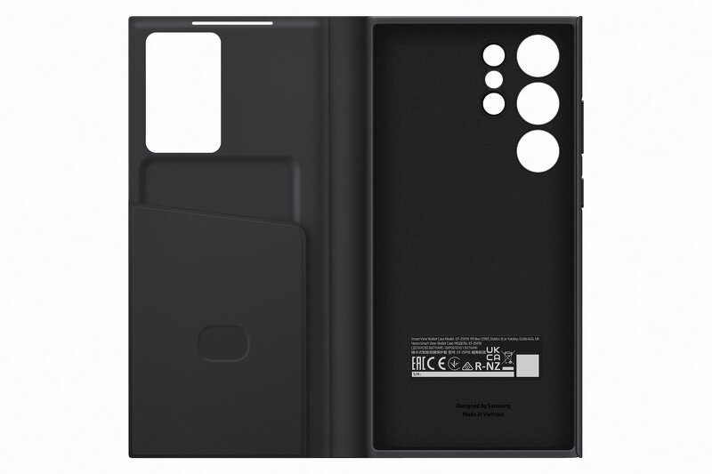Samsung Galaxy S23 Ultra Smart View Wallet Case – Black