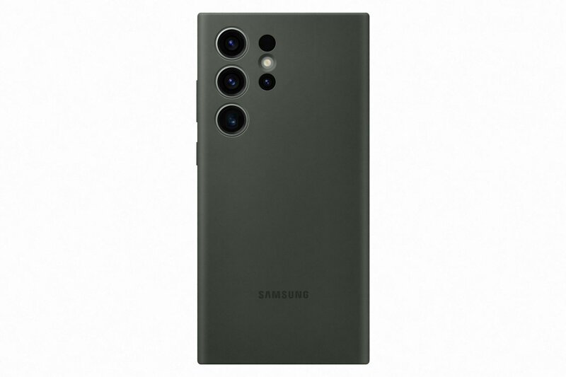 Samsung Galaxy S23 Ultra Silicone Case – Khaki