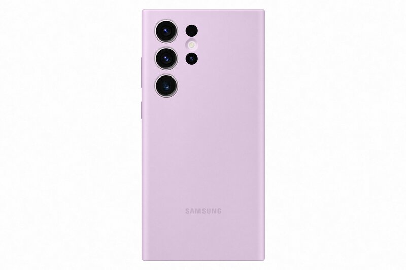 Samsung Galaxy S23 Ultra Silicone Case – Lilac