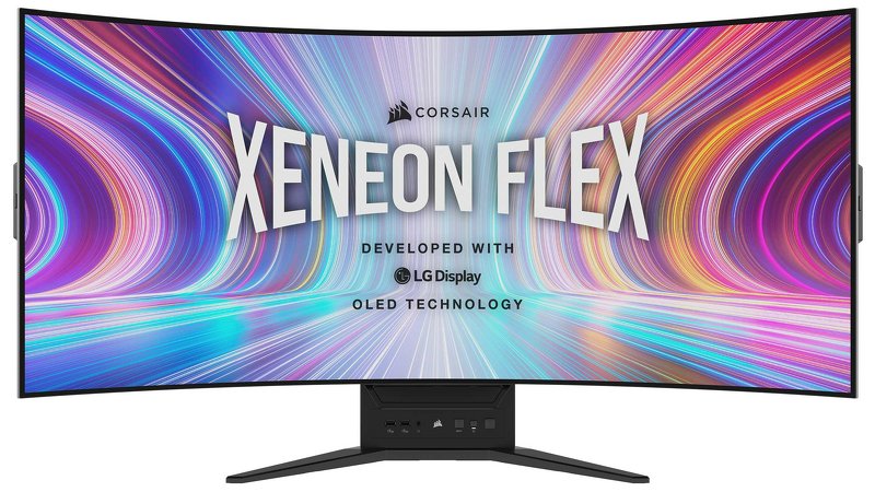 Product Image for Corsair Xeneon Flex 45WQHD240 Curved / 45" / OLED / 3440 x 1440 / 240 Hz / 0.03ms / 2xHDMI,DP,USB-C