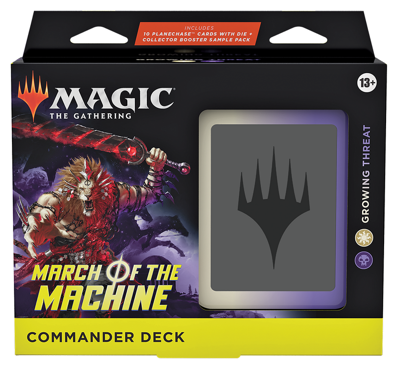 Product Image for Magic the Gathering: March of the Machine Commander Deck - Growing Threat (White-Black)