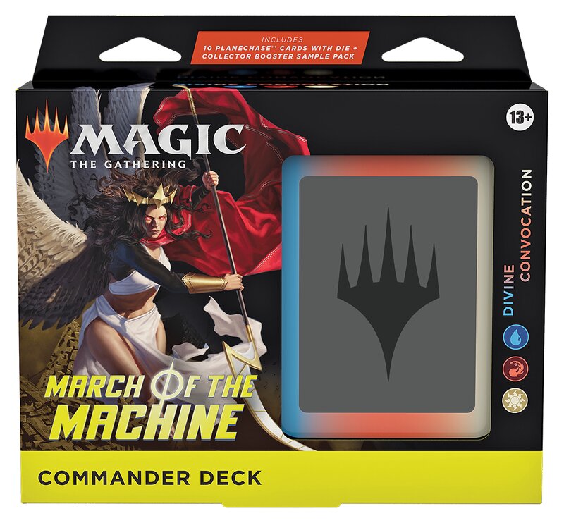 Magic the Gathering: March of the Machine Commander Deck - Divine Convocation (Blue-Red-White)