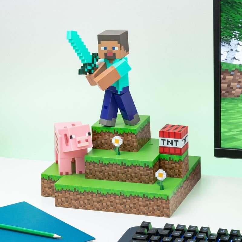 PALADONE Minecraft: Steve Diorama Light