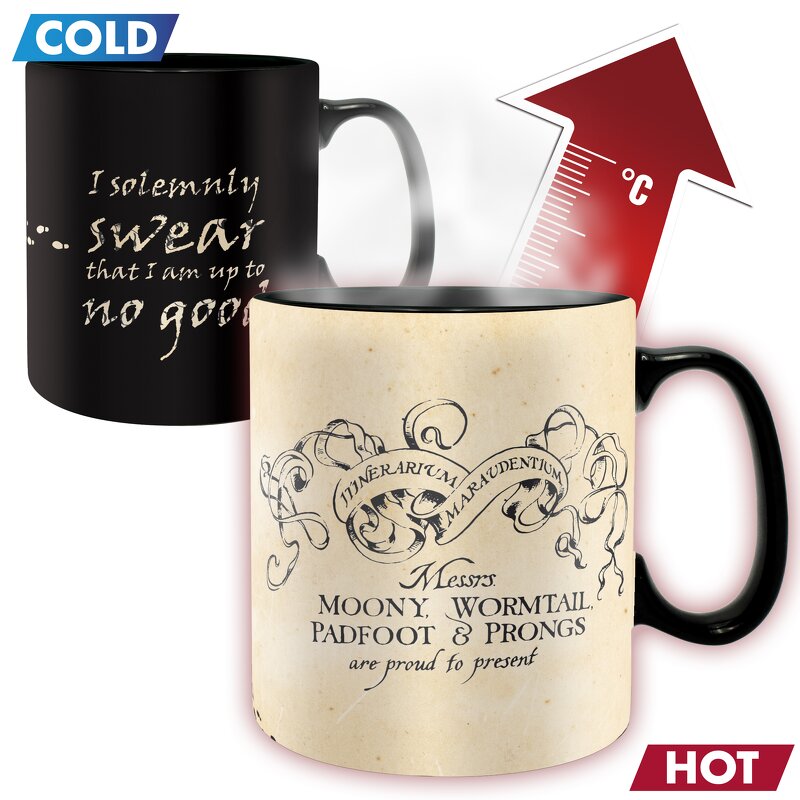 HARRY POTTER – Mug Heat Change – 460 ml – Marauder