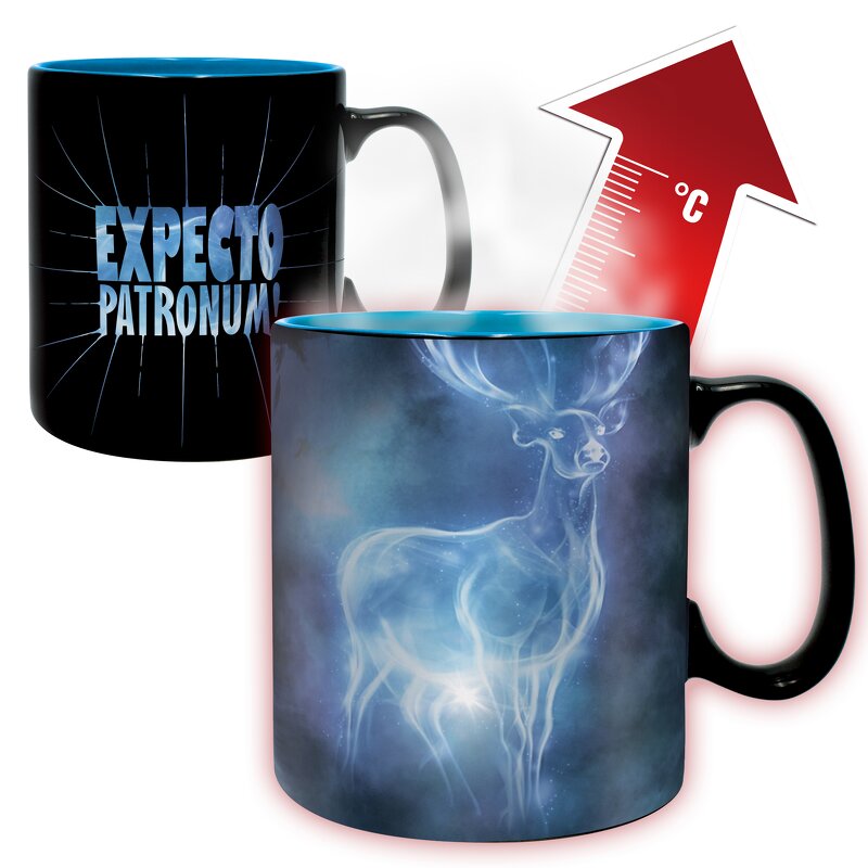 HARRY POTTER – Mug Heat Change – 460 ml – Patronus