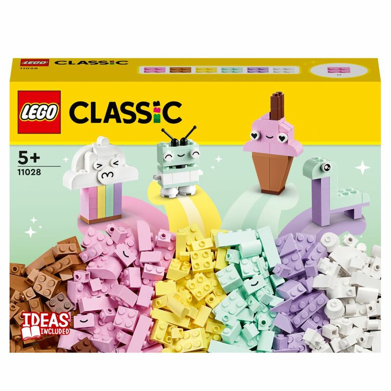 Läs mer om LEGO Classic Kreativt skoj med pastellfärger 11028