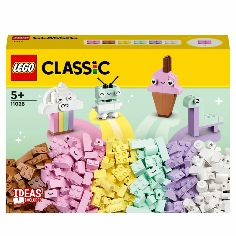 Product Image for LEGO Classic Kreativt skoj med pastellfärger 11028