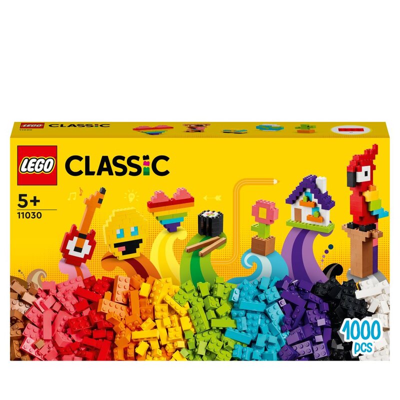 Läs mer om LEGO Classic Massor av klossar 11030