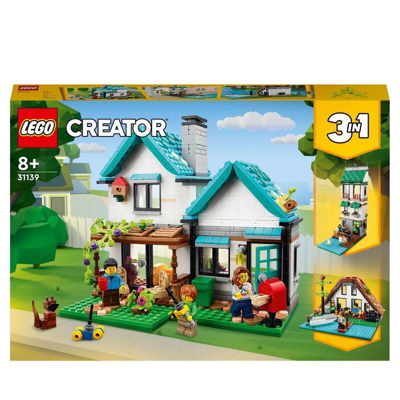 Läs mer om LEGO Creator Mysigt hus 31139