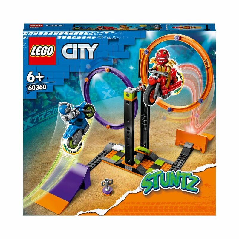 LEGO City Stuntz Snurrande stuntutmaning 60360