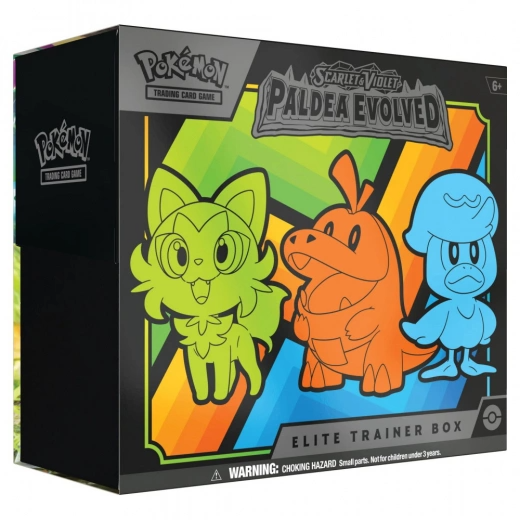 Product Image for Pokemon Scarlet & Violet 2: Paldea Evolved Elite Trainer Box