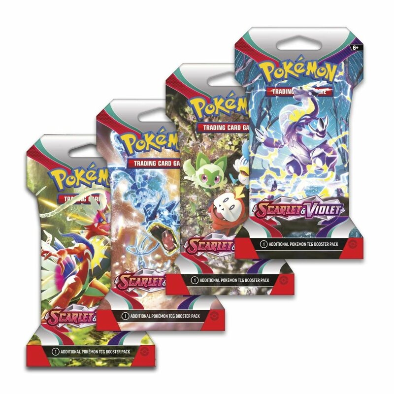 Pokemon Scarlet & Violet: Sleeved Booster Box (24 boosters)