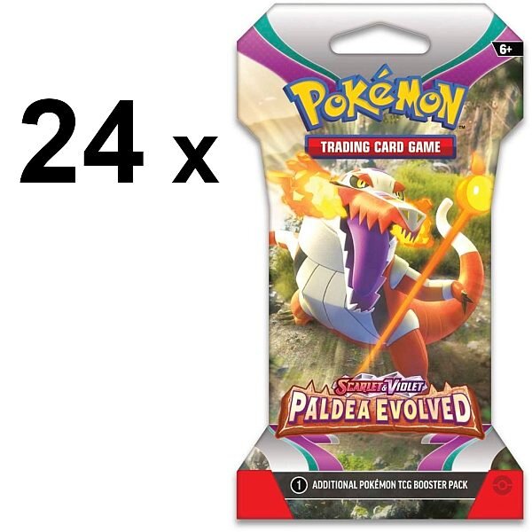 Pokemon Scarlet & Violet 2: Paldea Evolved Sleeved Booster Box (24 boosters)