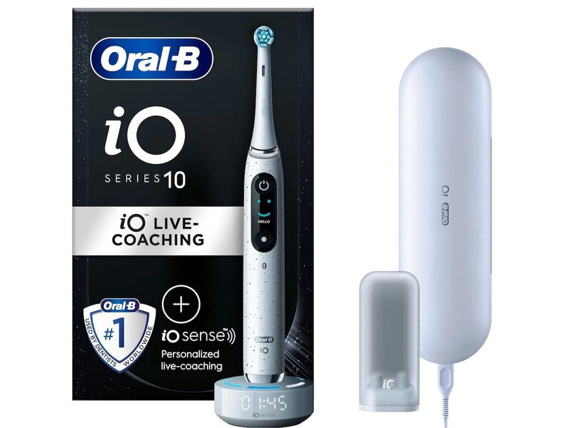 Läs mer om Oral-B iO10 Stardust White