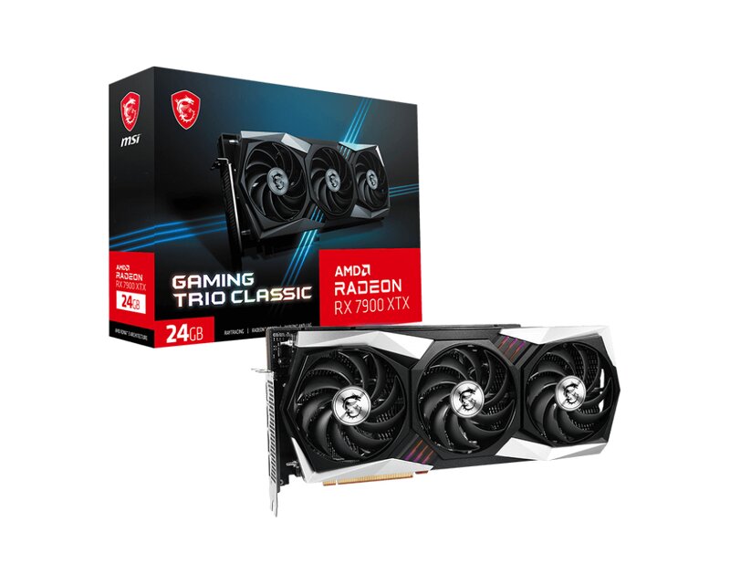 MSI Radeon RX 7900 XTX 24GB Gaming TRIO Classic