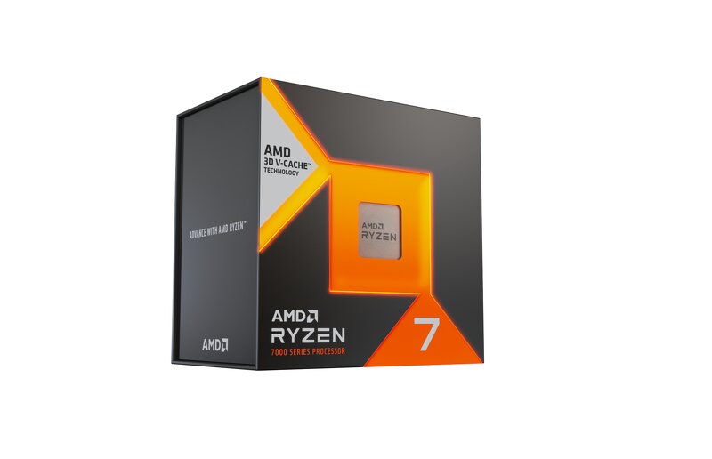 AMD Ryzen 7 7800X3D / 8 Cores / 16 Threads / 4.2 Ghz
